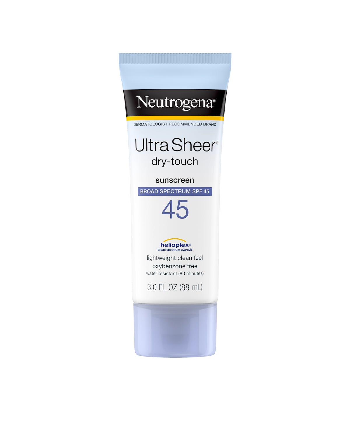 Neutrogena Ultra Sheer Dry Touch Sunscreen SPF 45 Glow Crush Beauty