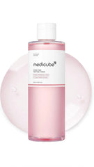 medicube PDRN Pink Peptide Toner I Pink Glow Toner for Skin Boosting, Soothing and Calming, Uneven Skin Tone, Rose PDRN & Peptide & Niacinamide, Korean Skin Care (250ml) Glow Crush Beauty