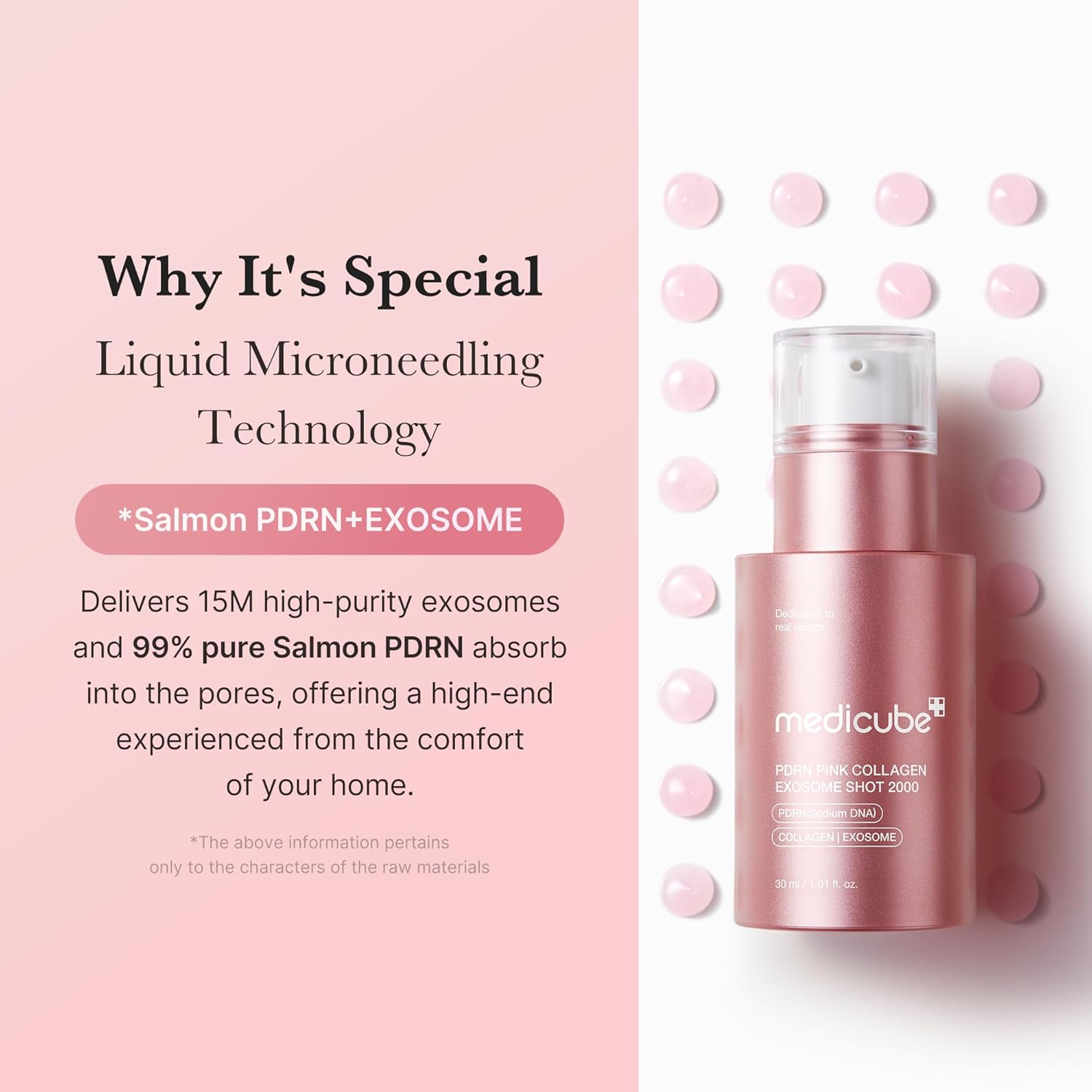 Medicube PDRN Pink Collagen Exosome Shot Serum 2000 - 30ml Glow Crush Beauty