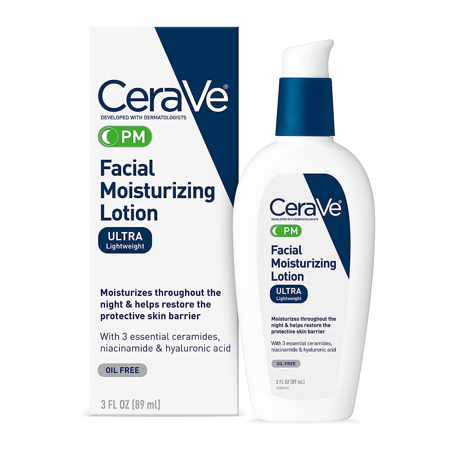 CeraVe Facial Moisturizing Lotion PM ultralight weight Glow Crush Beauty