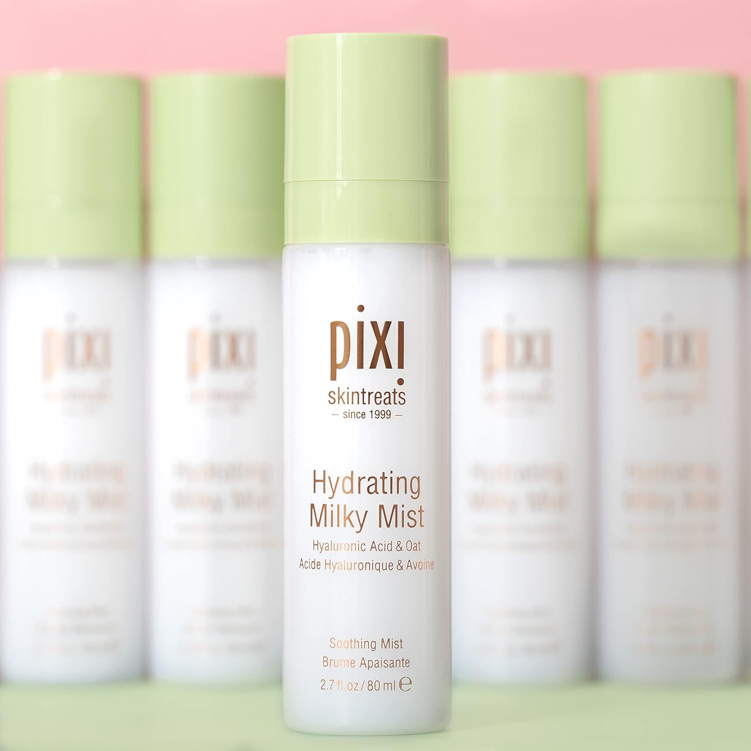 Pixi Beauty Hydrating Milky Mist 2.70 Fl Oz | Ultimate Hydration for Dry Skin Glow Crush Beauty