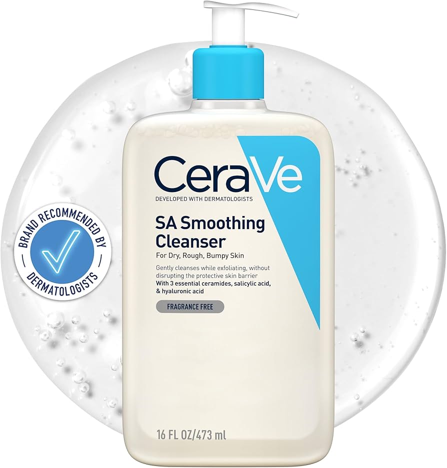 CeraVe SA Smoothing Cleanser Glow Crush Beauty