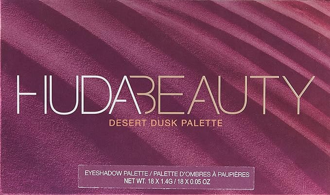 Huda Beauty Desert Dusk Eyeshadow Palette Glow Crush Beauty