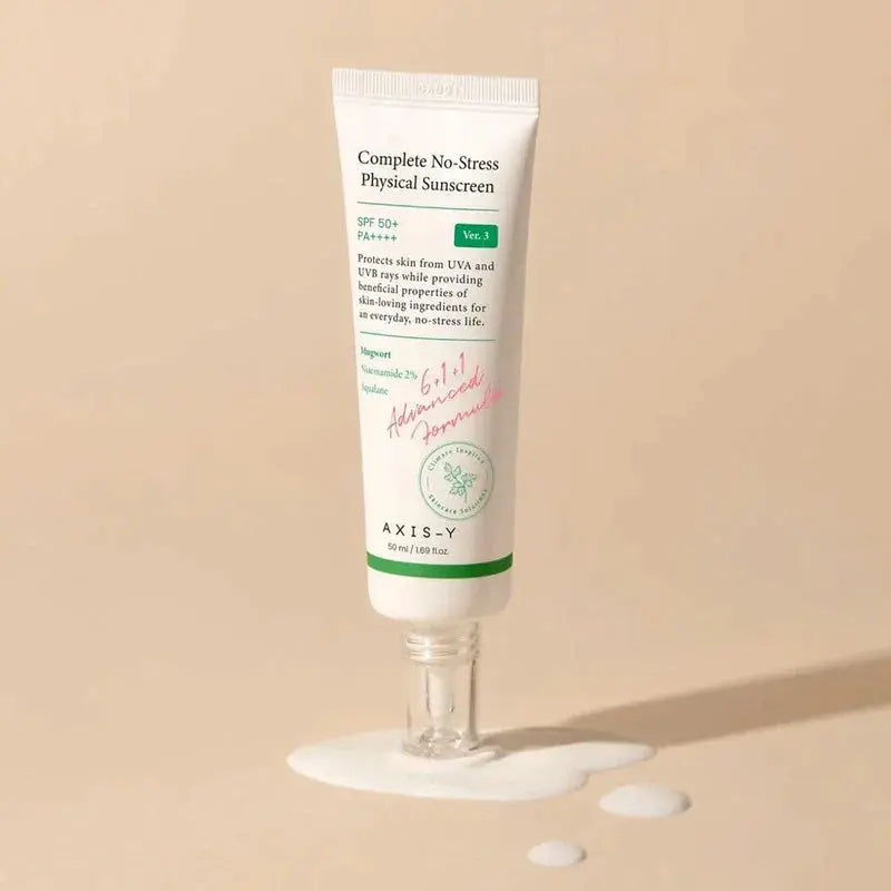 AXIS-Y Complete No-Stress Physical Sunscreen 50ml Glow Crush Beauty