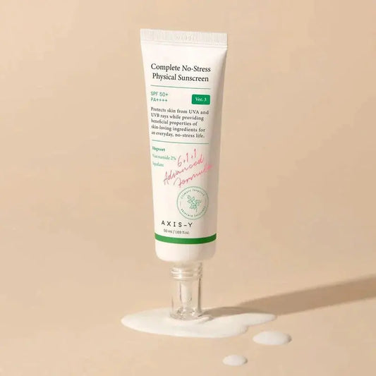 AXIS-Y Complete No-Stress Physical Sunscreen 50ml Glow Crush Beauty