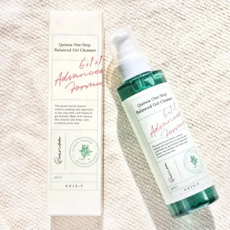 AXIS-Y Quinoa One Step Balanced Gel Cleanser 180ml Glow Crush Beauty