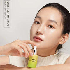 Anua Green Lemon Vita C 20% Blemish Serum Glow Crush Beauty