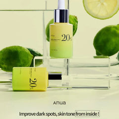Anua Green Lemon Vita C 20% Blemish Serum Glow Crush Beauty