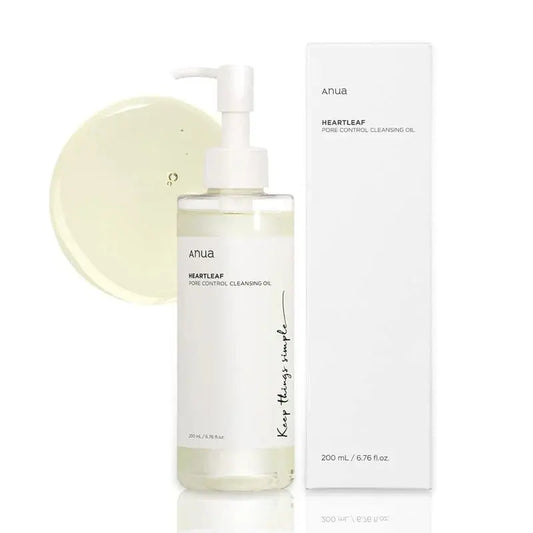 Anua Heartleaf Pore Control Cleansing Oil Glow Crush Beauty