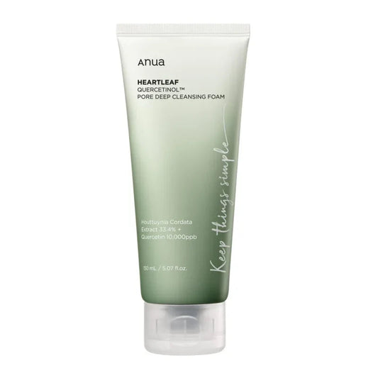Anua Heartleaf Pore Deep Cleansing Foam Glow Crush Beauty