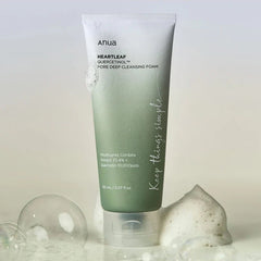 Anua Heartleaf Pore Deep Cleansing Foam Glow Crush Beauty