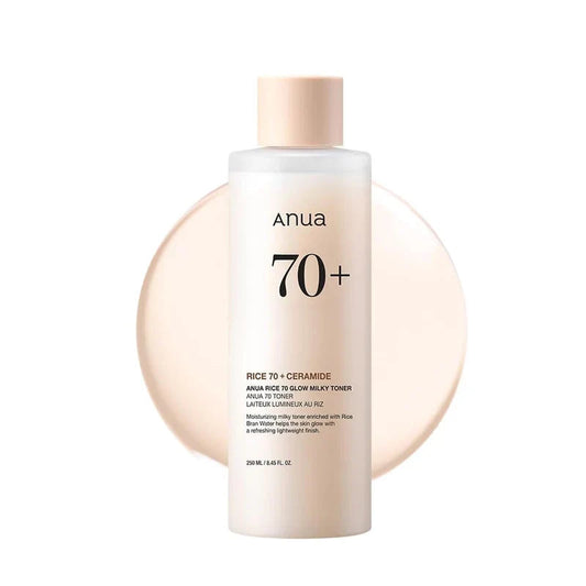 Anua Rice 70 Glow Milky Toner 250ml Glow Crush Beauty