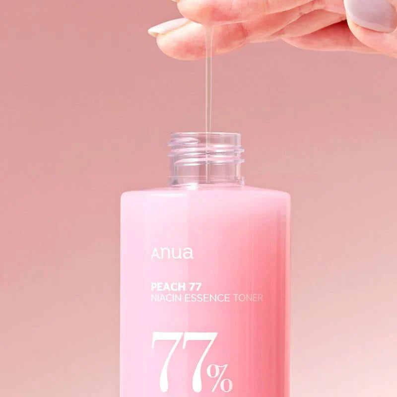 Anua Peach 77 Niacin Essence Toner 250ml Glow Crush Beauty