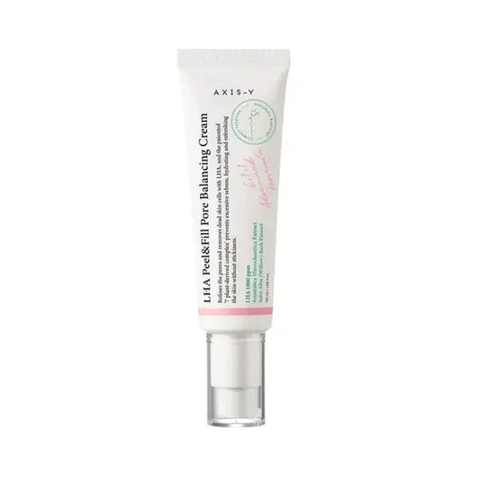 Axis-Y LHA Peel & Fill Pore Balancing Cream Glow Crush Beauty