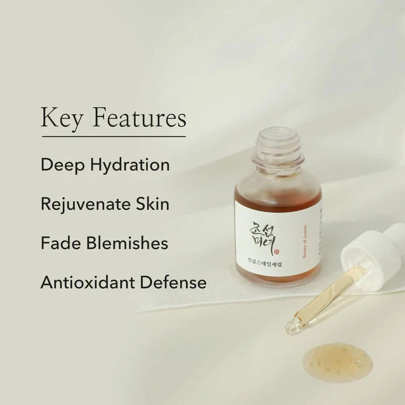 Beauty Of Joseon Ginseng + Snail Mucin Revive Serum Glow Crush Beauty