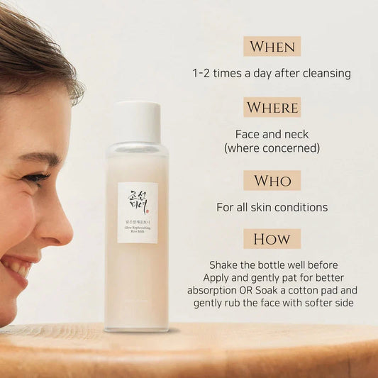 Beauty Of Joseon Glow Replenishing Rice Milk Glow Crush Beauty