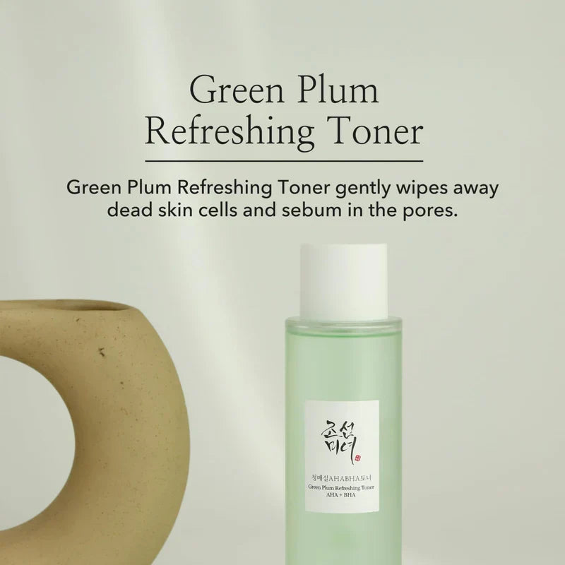 Beauty Of Joseon Green Plum Refreshing Toner AHA + BHA Glow Crush Beauty