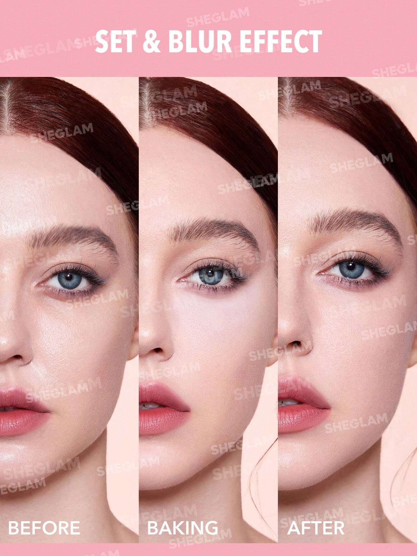 Sheglam Insta-Ready Face & Under Eye Setting Powder Duo Glow Crush Beauty