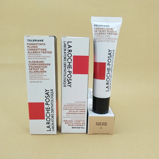 LA ROCHE-POSAY TOLERIANE CORRECTIVE LIQUID FOUNDATION Glow Crush Beauty