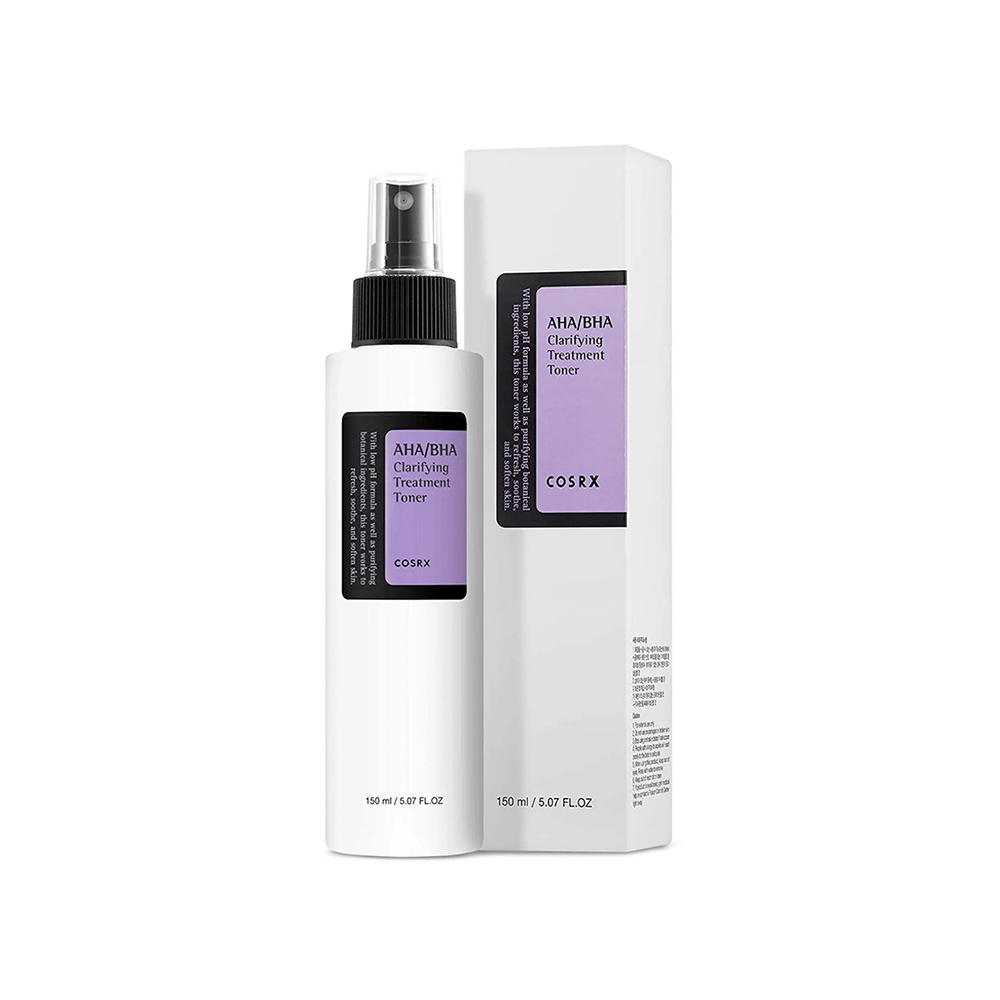 COSRX AHA/BHA Clarifying Treatment Toner Glow Crush Beauty