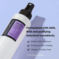 COSRX AHA/BHA Clarifying Treatment Toner Glow Crush Beauty