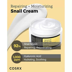 COSRX Advanced Snail 92 All In One Cream Glow Crush Beauty