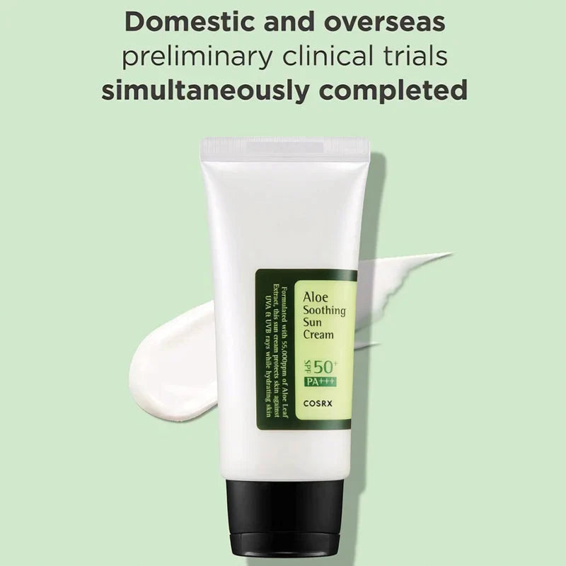 COSRX Aloe Soothing Sun Cream SPF50+ PA+++ 50ml Glow Crush Beauty