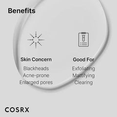 COSRX BHA Blackhead Power Liquid Glow Crush Beauty