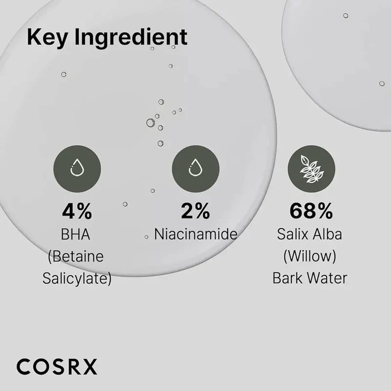 COSRX BHA Blackhead Power Liquid Glow Crush Beauty
