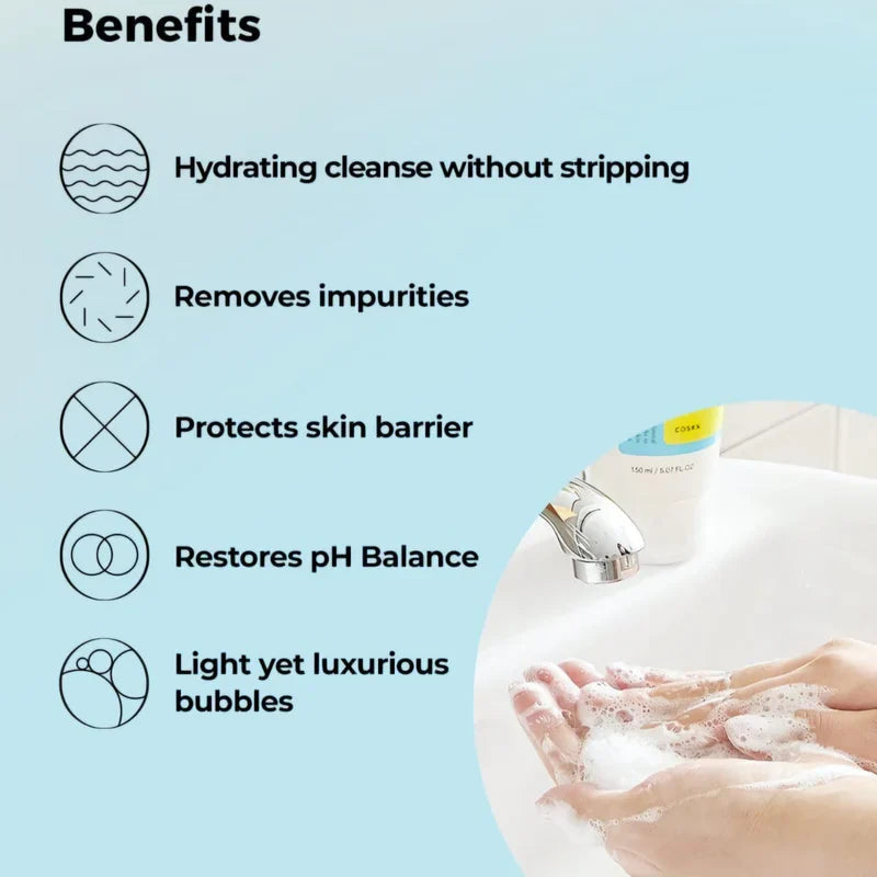 COSRX Low pH Good Morning Cleanser Glow Crush Beauty