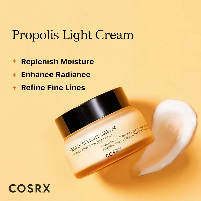 COSRX Propolis Night Cream Glow Crush Beauty