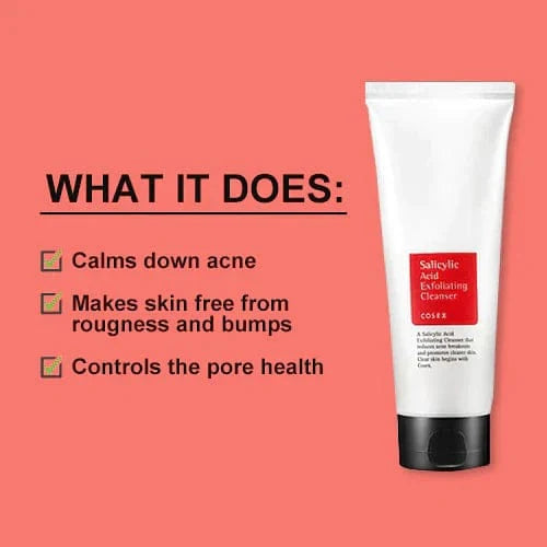 COSRX Salicylic Acid Daily Gentle Cleanser Glow Crush Beauty