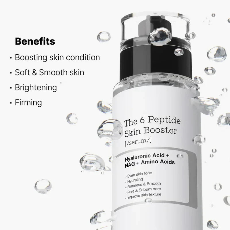 COSRX The 6 Peptide Skin Booster Serum Glow Crush Beauty