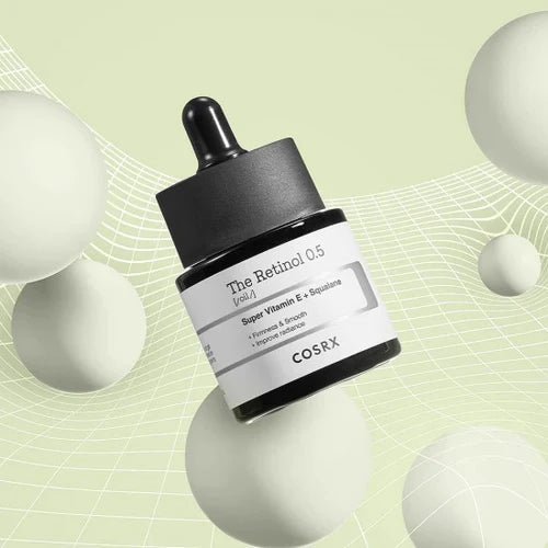 COSRX The Retinol 0.5 Oil Super Vitamin E + Squalane Glow Crush Beauty