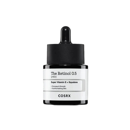 COSRX The Retinol 0.5 Oil Super Vitamin E + Squalane Glow Crush Beauty