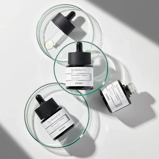 COSRX The Retinol 0.5 Oil Super Vitamin E + Squalane Glow Crush Beauty