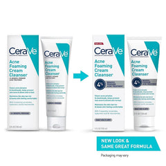 CeraVe Acne Foaming Cream Cleanser Glow Crush Beauty