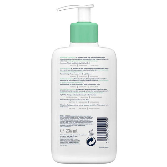 CeraVe Foaming Cleanser for Normal to Oily Skin Glow Crush Beauty