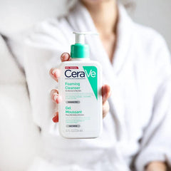 CeraVe Foaming Cleanser for Normal to Oily Skin Glow Crush Beauty