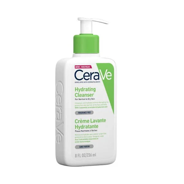 CeraVe Hydrating Cleanser – For Normal to Dry Skin Glow Crush Beauty