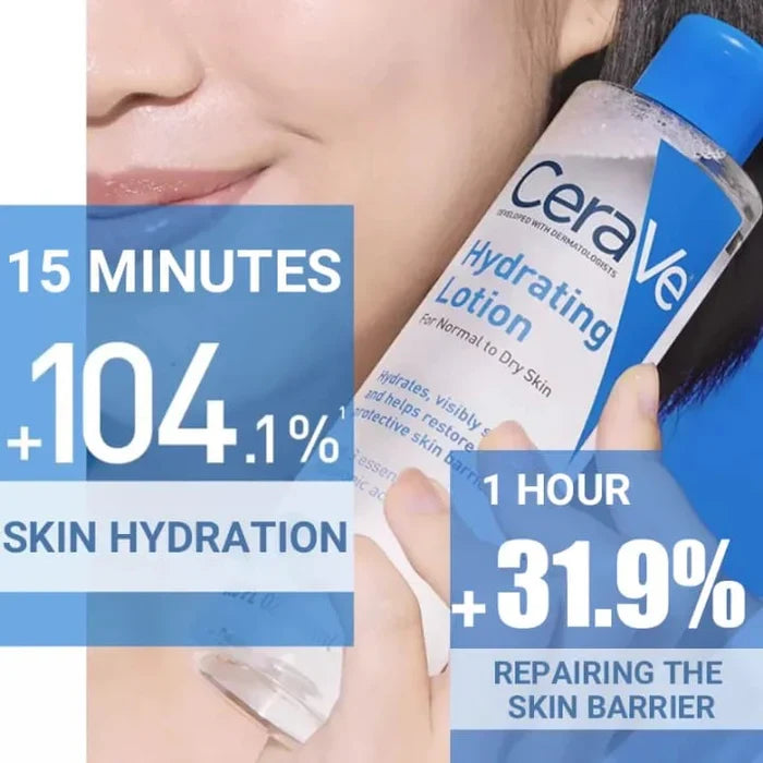 CeraVe Hydrating Lotion for Normal to Dry Skin Glow Crush Beauty