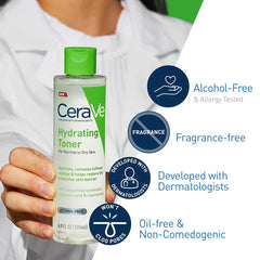 CeraVe Hydrating Toner for Normal to Dry Skin Glow Crush Beauty