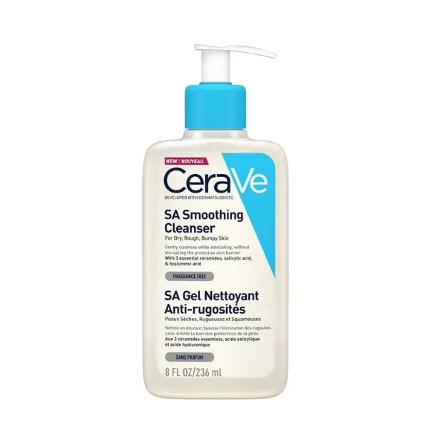 CeraVe SA Smoothing Cleanser Glow Crush Beauty