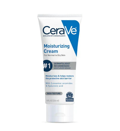 Cerave Moisturizing Cream For Normal to Dry Skin 236ml Glow Crush Beauty