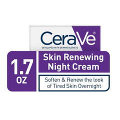CeraVe Skin Renewing Night Cream Glow Crush Beauty