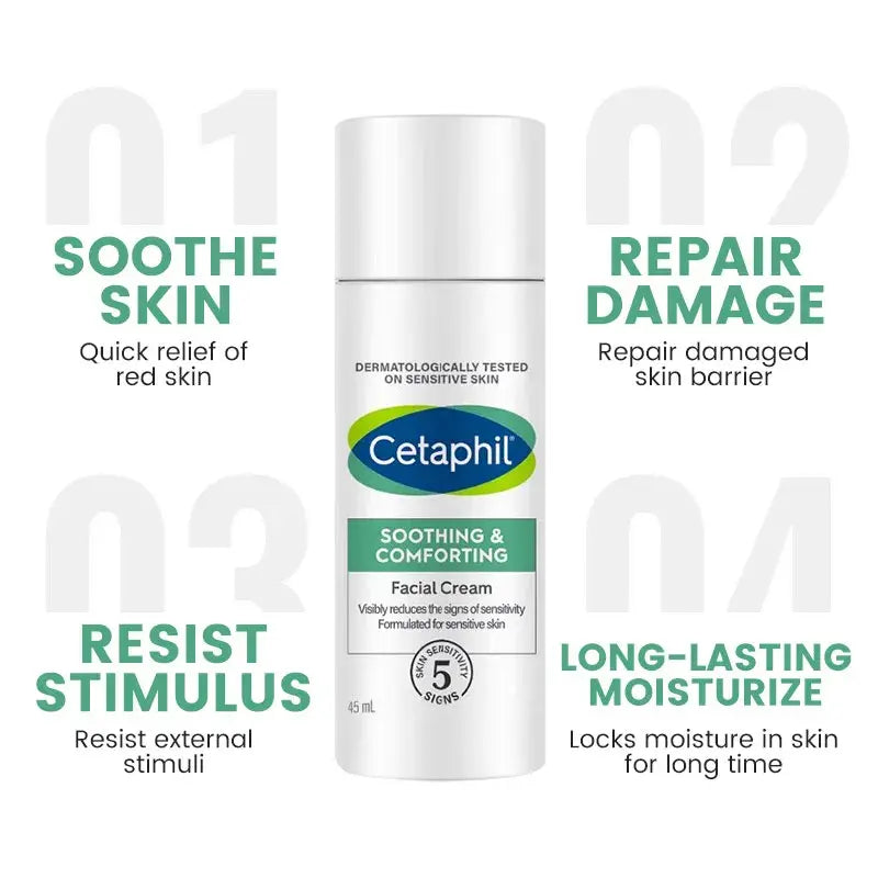 Cetaphil Soothing & Comforting Facial Cream Glow Crush Beauty