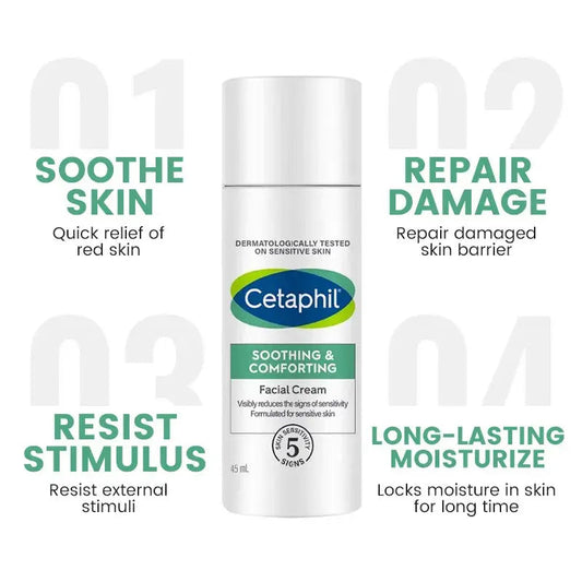 Cetaphil Soothing & Comforting Facial Cream Glow Crush Beauty