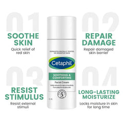 Cetaphil Soothing & Comforting Facial Cream Glow Crush Beauty