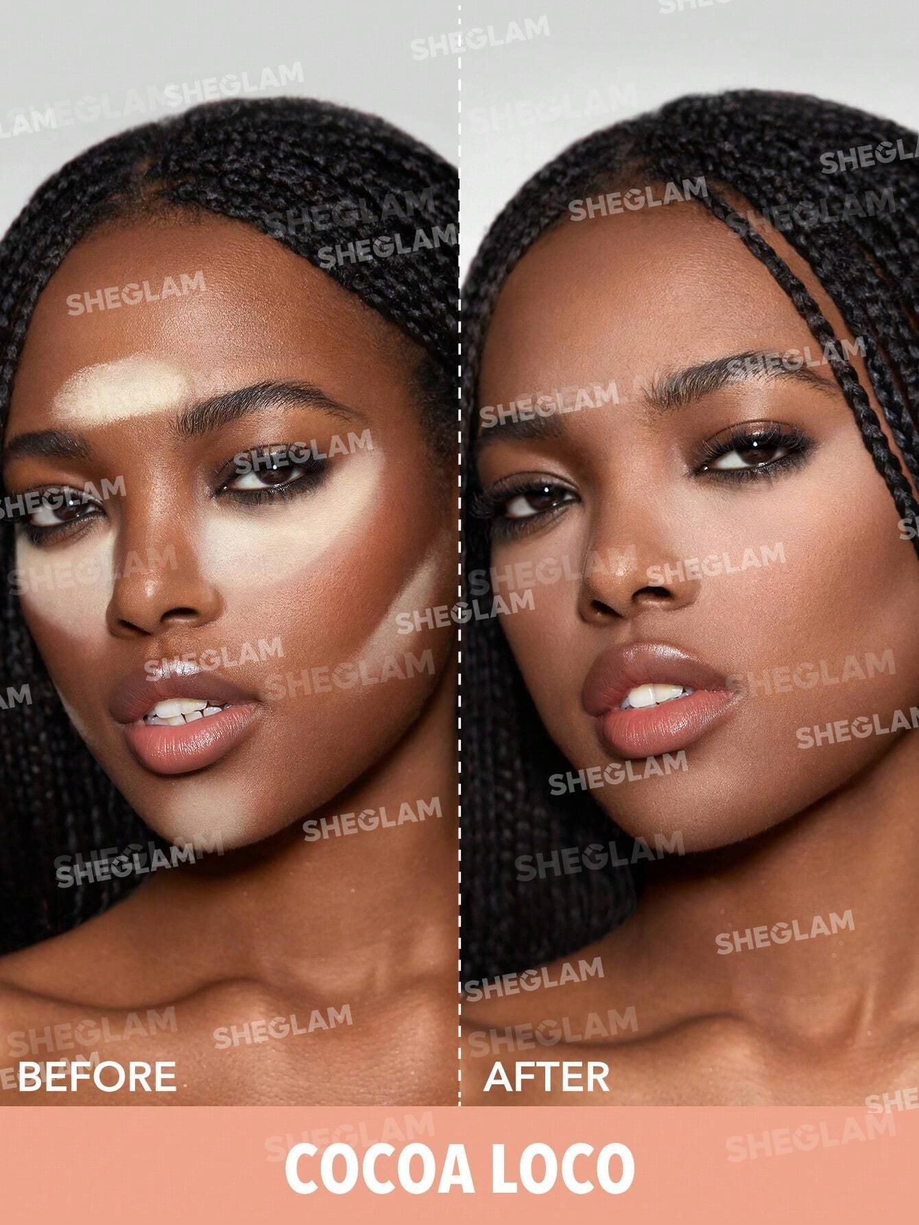 Sheglam Insta-Ready Face & Under Eye Setting Powder Duo Glow Crush Beauty