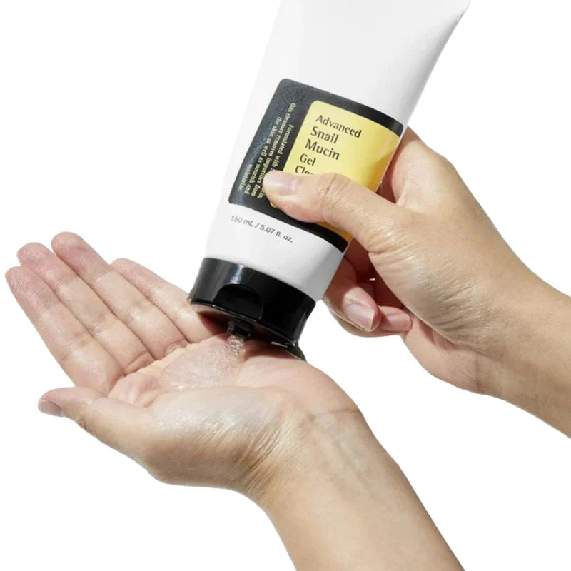 COSRX Advanced Snail Mucin Gel Cleanser Glow Crush Beauty